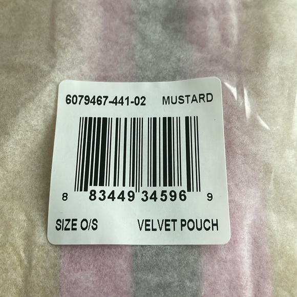Neiman Marcus Velvet Pouch - Picture 15 of 15